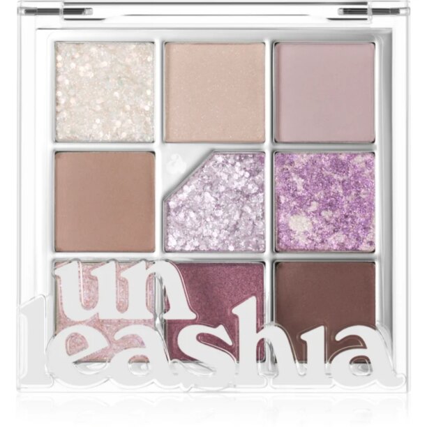 Unleashia Glitterpedia Eye Palette paletă cu farduri de ochi culoare All of Lavender Fog 6