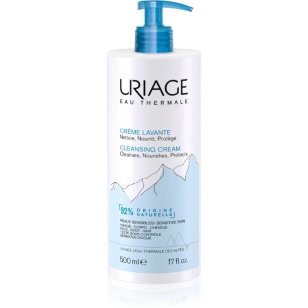 Uriage Hygiène Cleansing Cream crema de curatare nutritiva corp si fata 500 ml