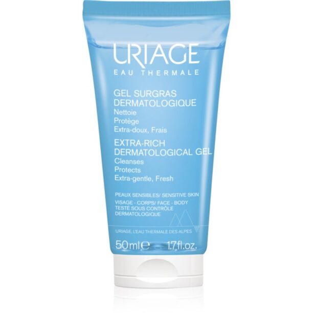 Uriage Hygiène Extra-Rich Dermatological Gel gel de curățare pentru fata si corp chránící před vysycháním 50 ml