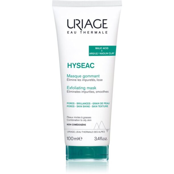 Uriage Hyséac Exfoliating Mask masca exfolianta pentru ten gras și mixt 100 ml preţ