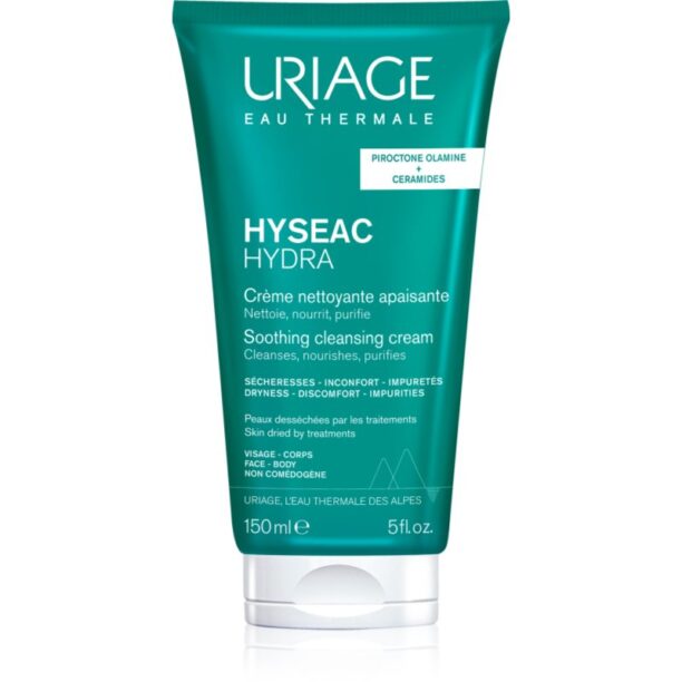 Uriage Hyséac Hydra Cleansing Cream cremă de curățare pentru pielea cu imperfectiuni 150 ml