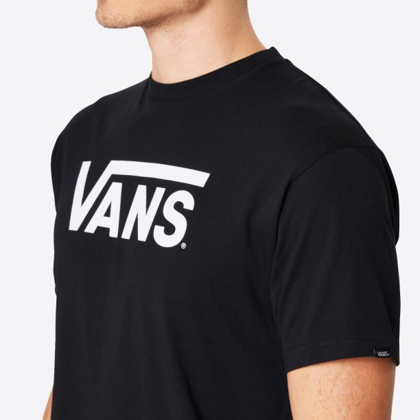 VANS Tricou  negru / alb preţ