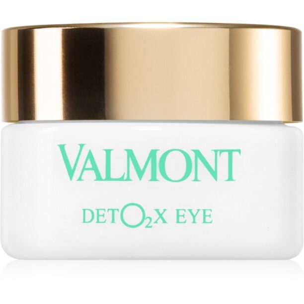 Valmont DetO2x Eye cremă detoxifiantă regeneratoare împotriva ridurilor și a cearcănelor întunecate 12 ml