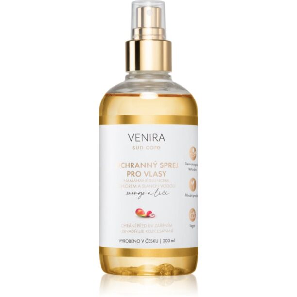 Venira Protective Hair Spray spray protector pentru par expus la soare cu parfum Mango and Lychee 200 ml preţ