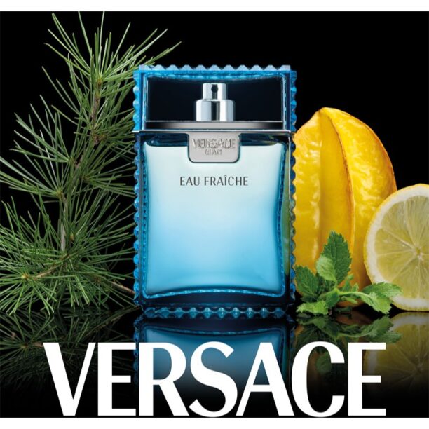 Cumpăra Versace Eau Fraîche Eau de Toilette pentru bărbați 100 ml