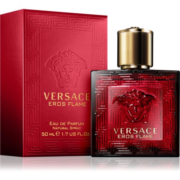 Versace Eros Flame Eau de Parfum pentru bărbați 50 ml preţ