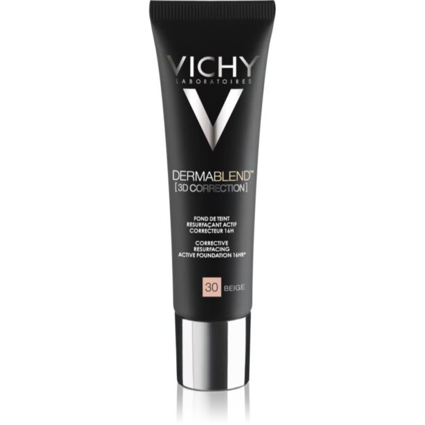 Vichy Dermablend 3D Correction Corecție pentru netezirea machiajului SPF 25 culoare 30 Beige 30 ml preţ