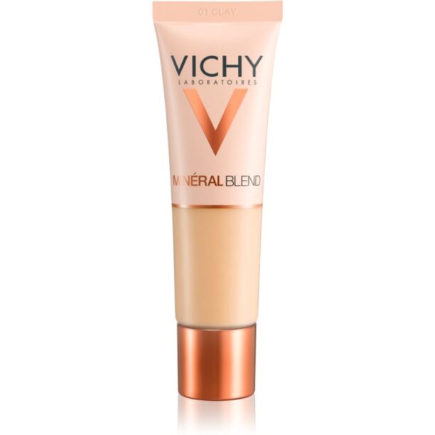 Vichy Minéralblend machiaj hidratant și natural de acoperire culoare 01 Clay 30 ml preţ