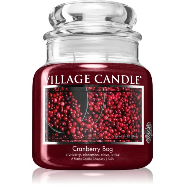 Village Candle Cranberry Bog lumânare parfumată 396 g