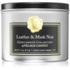 Village Candle Gentlemen's Collection Leather & Musk Noir lumânare parfumată I. 311 g