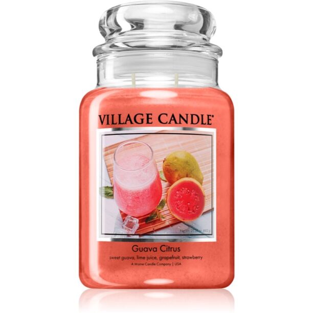 Village Candle Guava Citrus lumânare parfumată 602 g