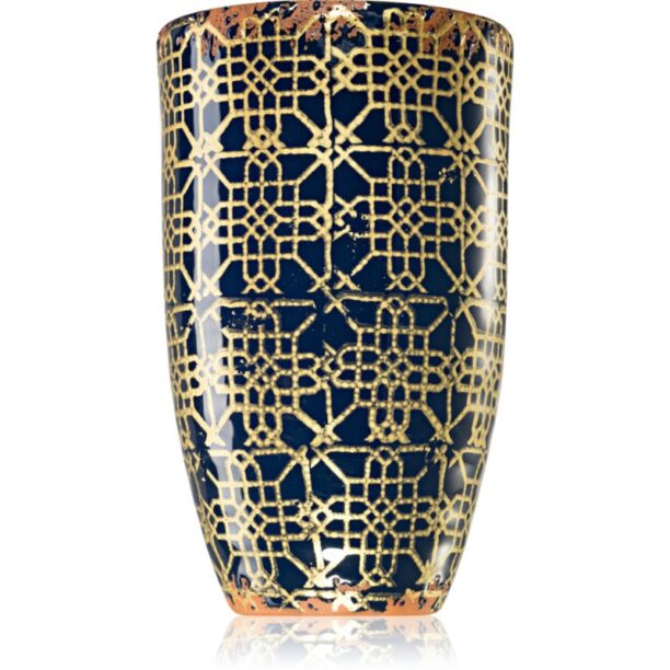 Wax Design Lattice Midnight Blue Spa Water lumânare parfumată 13x21 cm