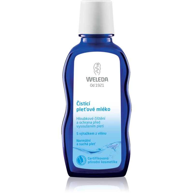 Weleda Cleansing Care Cleaning Care lapte pentru curatare pentru ten normal spre uscat 100 ml