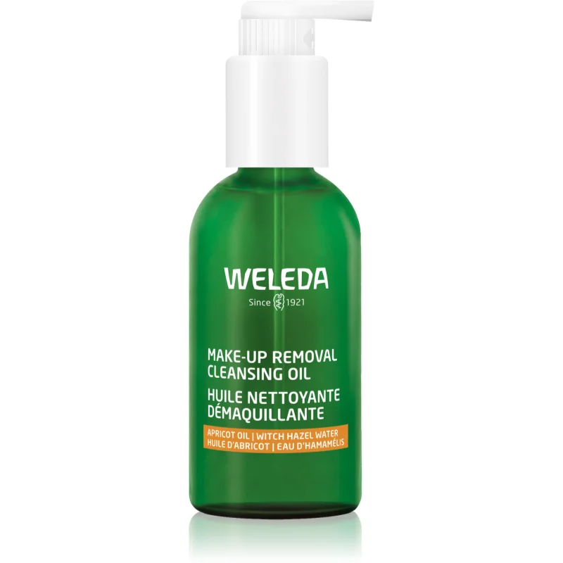 Weleda Cleansing Care Make-up Removal Cleansing Oil ulei pentru indepartarea machiajului Ulei de curățare cu efect calmant 150 ml