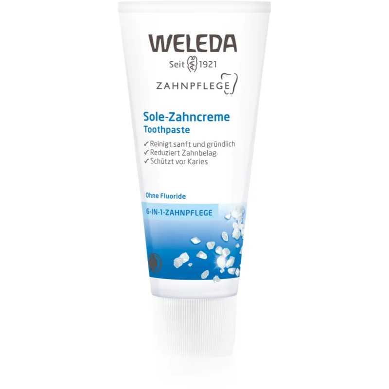Weleda Dental Care pastă de dinți cu sare de mare 75 ml preţ