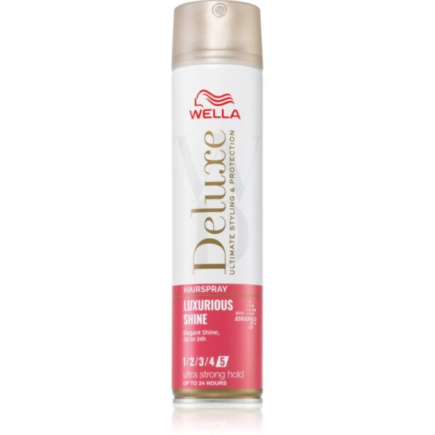 Wella Deluxe Luxurious Shine fixativ pentru stralucire 250 ml preţ