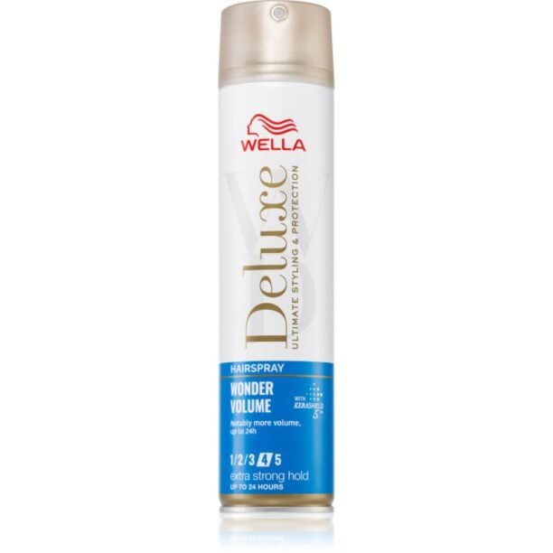 Wella Deluxe Wonder Volume fixativ cu fixare puternică pentru volum 250 ml preţ