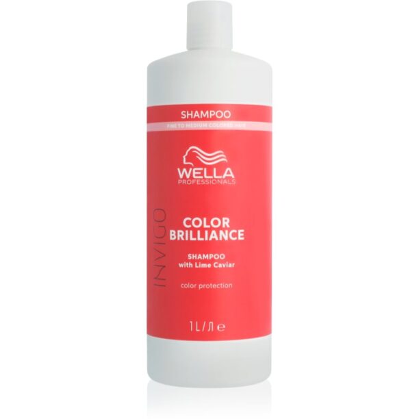 Wella Professionals Invigo Color Brilliance Șampon pentru păr normal și subțire pentru protecția culorii 1000 ml preţ