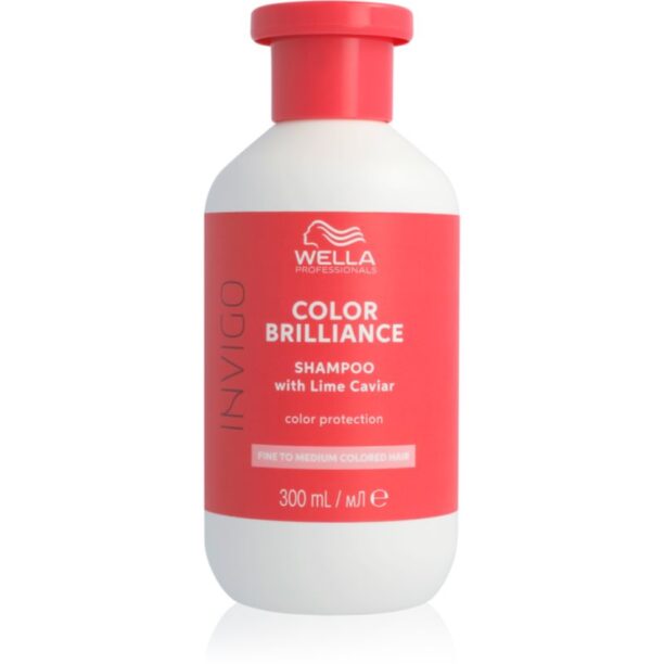 Wella Professionals Invigo Color Brilliance Șampon pentru păr normal și subțire pentru protecția culorii 300 ml preţ