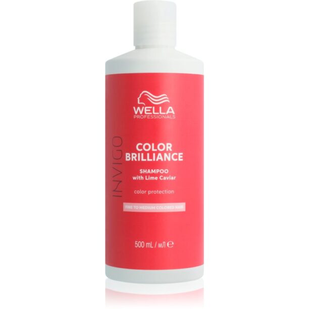 Wella Professionals Invigo Color Brilliance Șampon pentru păr normal și subțire pentru protecția culorii 500 ml