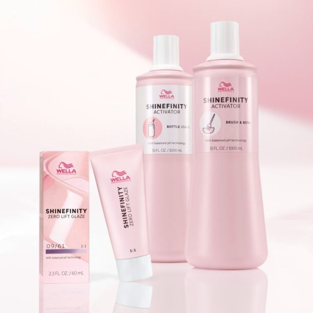 Cumpăra Wella Professionals Shinefinity Bottle revelator de culoare pentru parul blond cu suvite 60 ml