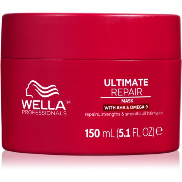 Wella Professionals Ultimate Repair Mask Masca intens hrănitoare pentru toate tipurile de păr 150 ml preţ