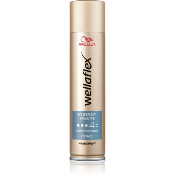 Wella Wellaflex Instant Volume fixativ cu fixare puternică și extra volum 250 ml preţ