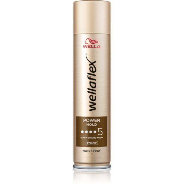 Wella Wellaflex Power Hold fixativ pentru păr cu fixare foarte puternică pentru o fixare naturala 250 ml preţ