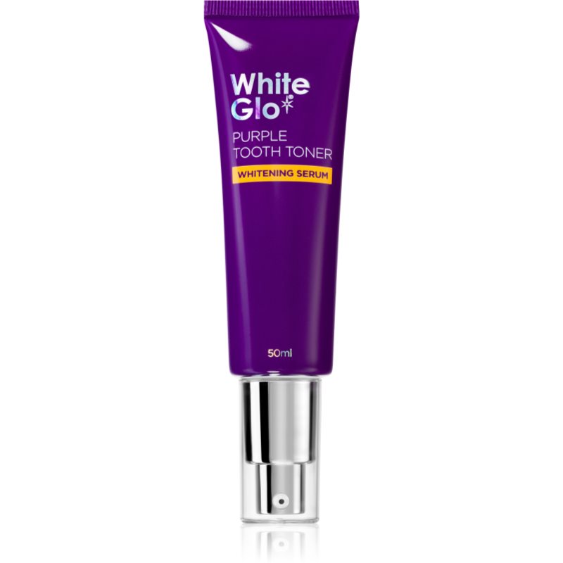 White Glo Purple Tooth Toner Whitening Serum ser cu efect de albire pentru dinti 50 ml preţ