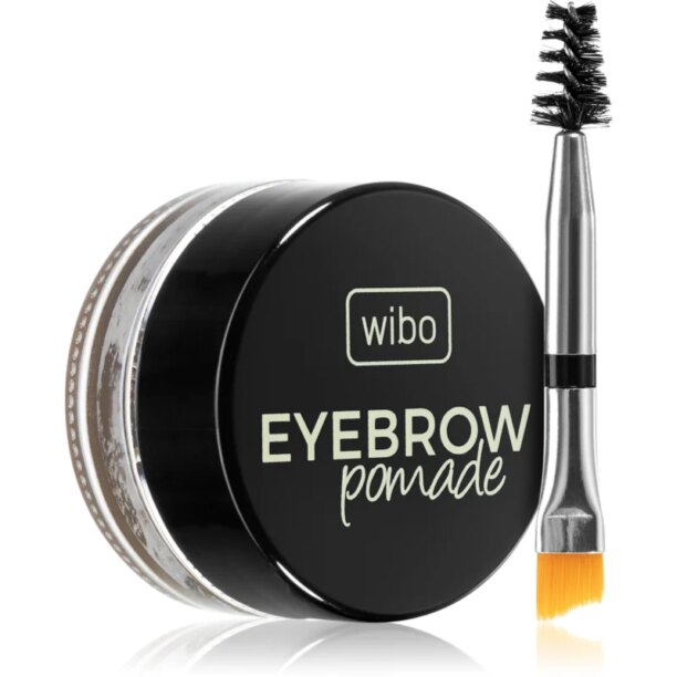 Wibo Eyebrow Pomade pomadă pentru sprâncene Dark Brown 3