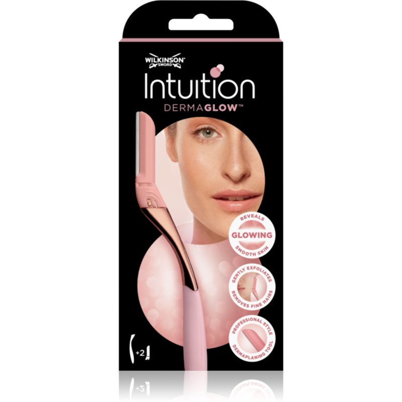 Wilkinson Sword Intuition Dermaglow Aparat de ras + 2 capete de schimb 1 buc preţ