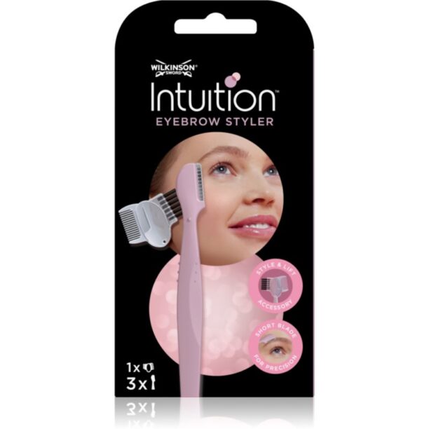 Wilkinson Sword Intuition Eyebrow Styler epilator pentru femei pentru sprâncene 3 buc preţ