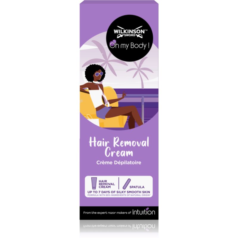 Wilkinson Sword Oh my Body! Hair Removal Cream crema depilatoare cu spatulă preţ