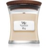 Woodwick White Honey Miel Blanc lumânare parfumată  cu fitil din lemn 85 g