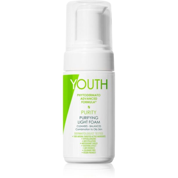 YOUTH Purity Purifying Light Foam demachiant spumant delicat 100 ml preţ