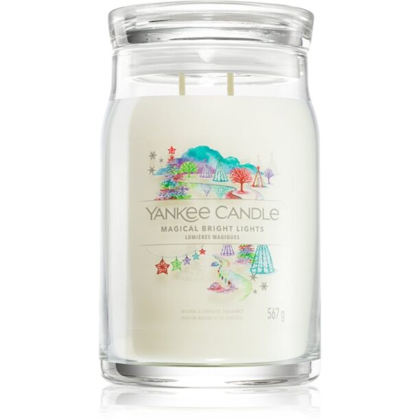 Yankee Candle Magical Bright Lights lumânare parfumată Signature 567 g