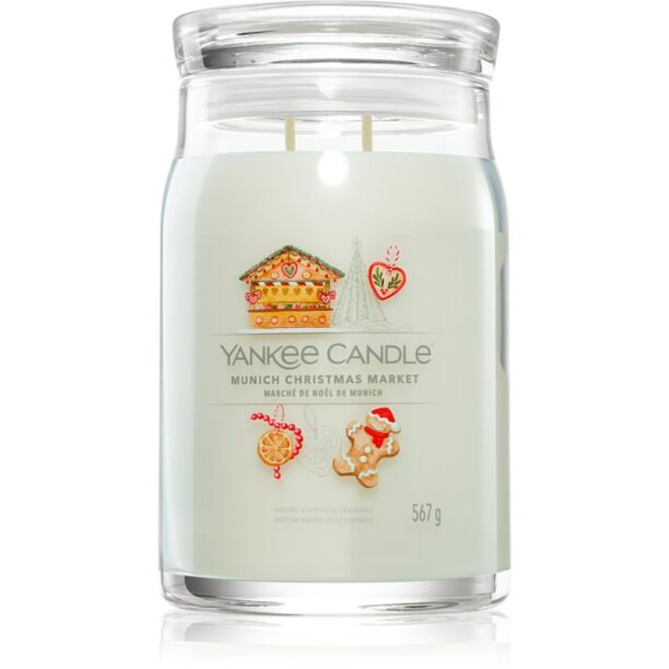 Yankee Candle Munich Christmas Market lumânare parfumată 567 g