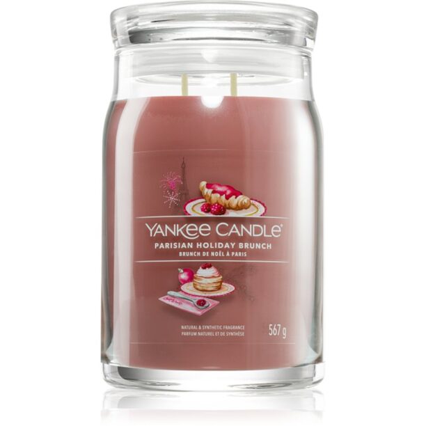 Yankee Candle Parisian Holiday Brunch lumânare parfumată 567 g