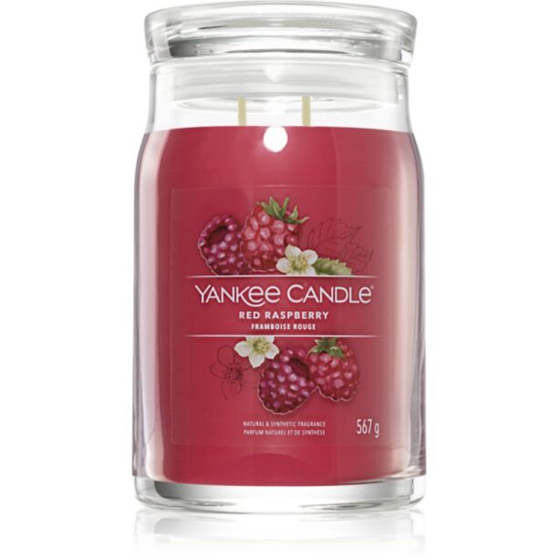 Yankee Candle Red Raspberry lumânare parfumată Signature 567 g