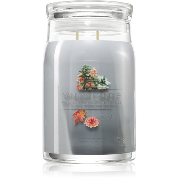 Yankee Candle Woodland Weekend Memories lumânare parfumată 567 g