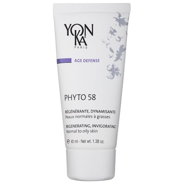 Yon-Ka Age Defense Phyto 58 crema regeneratoare de noapte pentru piele normala si grasa 40 ml preţ