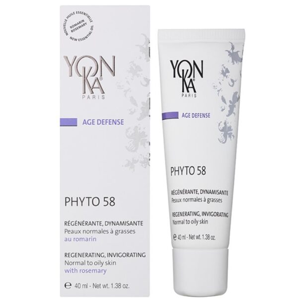 Cumpăra Yon-Ka Age Defense Phyto 58 crema regeneratoare de noapte pentru piele normala si grasa 40 ml