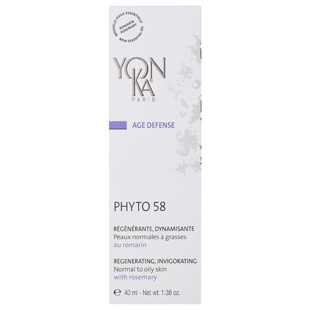 Preţ Yon-Ka Age Defense Phyto 58 crema regeneratoare de noapte pentru piele normala si grasa 40 ml