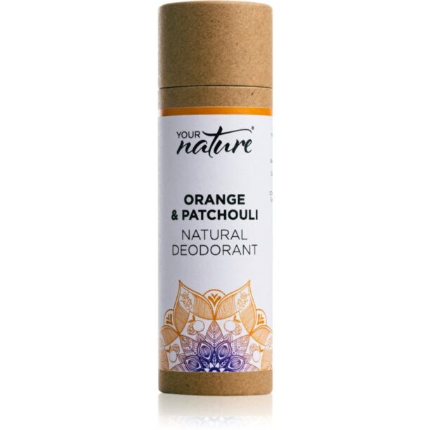 Your Nature Natural Deodorant deodorant stick Orange & Patchouli 70 g preţ