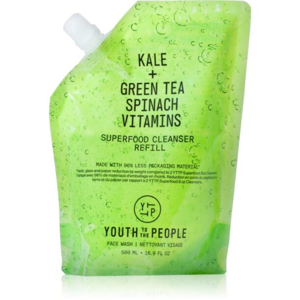 Youth To The People Superfood Cleanser gel de curățare rezervă 500 ml preţ