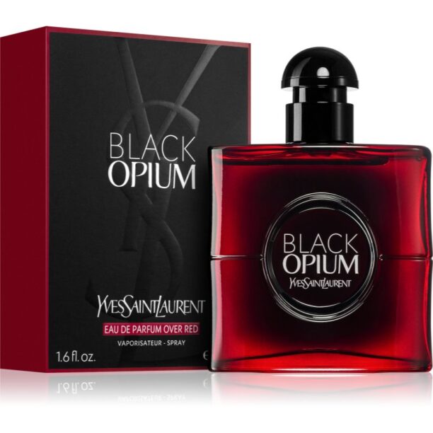 Cumpăra Yves Saint Laurent Black Opium Over Red Eau de Parfum pentru femei 50 ml