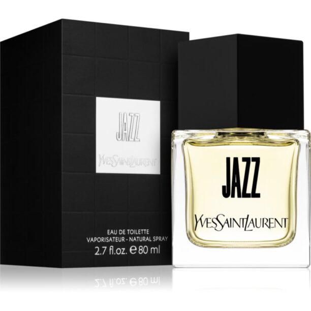 Yves Saint Laurent Jazz Eau de Toilette pentru bărbați 80 ml preţ