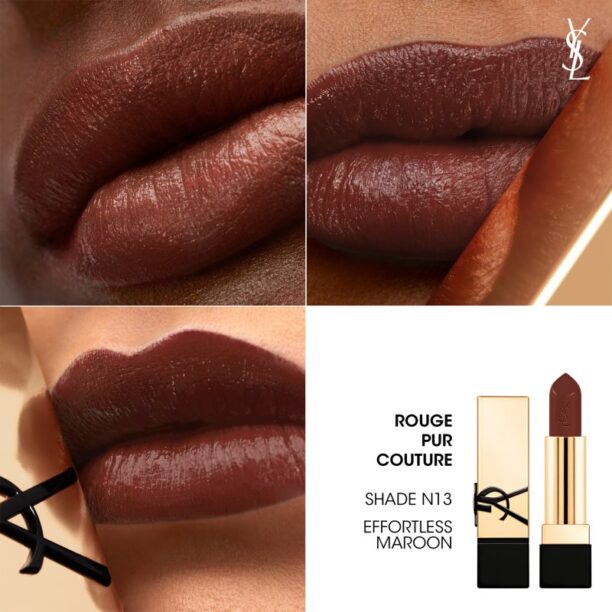 Cumpăra Yves Saint Laurent Rouge Pur Couture ruj pentru femei N13 Effortless Maroon 3