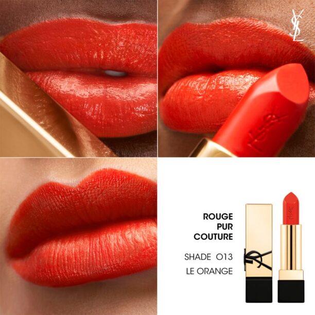 Cumpăra Yves Saint Laurent Rouge Pur Couture ruj pentru femei O13 Le Orange 3