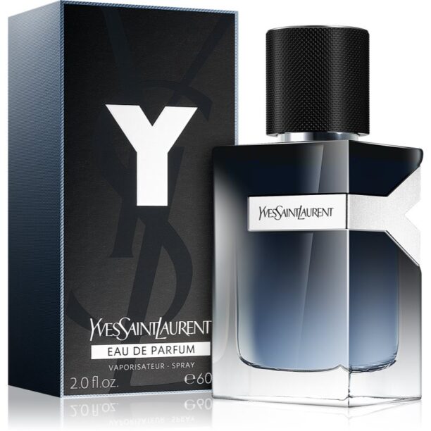 Yves Saint Laurent Y Eau de Parfum reincarcabil pentru bărbați 60 ml preţ